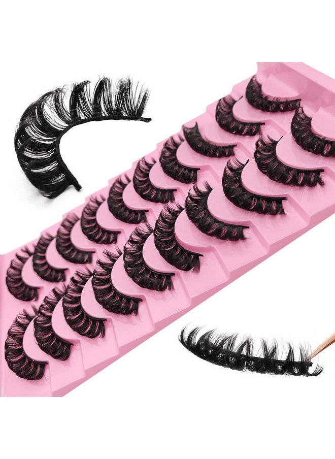 10Pairs 3D Russian Strip Lashes Dd Curl Lash Strips Natural False Lashes Mink Fluffy Eyelashes Mink Faux Mink Eyelashes Natural Look Natural Wispies Mink Eyelashes Wispy Fake Lashes(S06) - pzsku/ZB0ED85BAFF44C1A59BDDZ/45/_/1719249346/184f7382-2011-4e63-8749-4a80778ee403