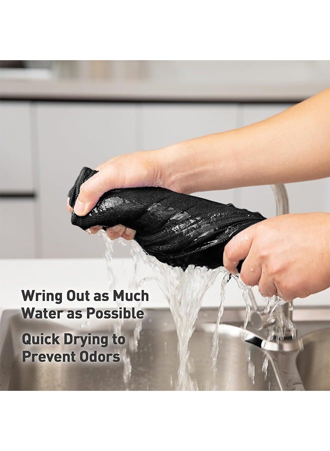 Bukela Efficient Cleaning - 30x30 Cm large microfiber cleaning towels soak up water or dust from the countertop and tables instantly and leave your kitchen spotless - Image 5