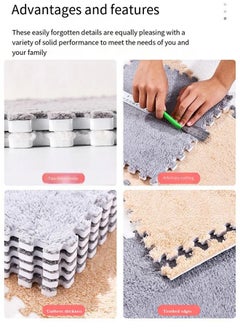 JSAITOYS 10 Piece Set Play Mats Foam Kids Rug Puzzle Mat Floor Playmat  - Image 4