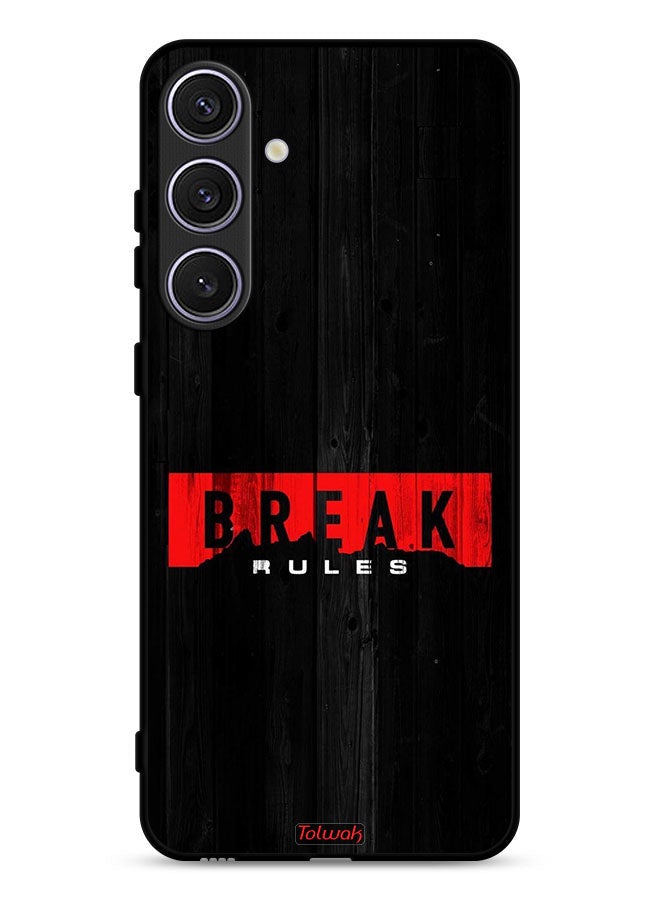 Tolwak Samsung Galaxy S24 Plus 5G Protective Case Cover Break Rules - Image 1