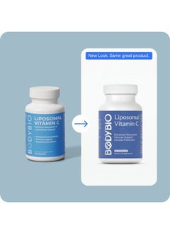 BodyBio Liposomal Vitamin C 60 Capsules | Powerful Immune Support | Maximum Absorption for Cell Support | Super Antioxidant | Pure Ascorbic Acid | Ultimate Vitamin C  - Image 5