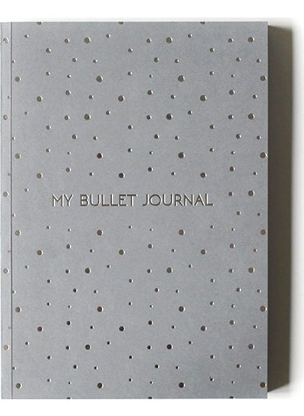 Bullet Journal Gray Dot Notebook (A5)