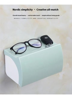 yongsheng Wall Mounted Toilet Paper Dispenser，Tissue Box Lid Holder, Wall-Mounted Paper Roll Holder,  Holder for Kitchen, Toilet, Washroom and Utility Room  - Image 5