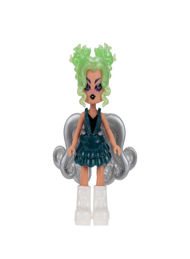 Royale High 3” Dark Mystic Mermaid Fashion Doll - 1 Figure with 9 Fashion Accessories - Virtual Item Code Included - Series 3 - Ages 5+ - Image 3