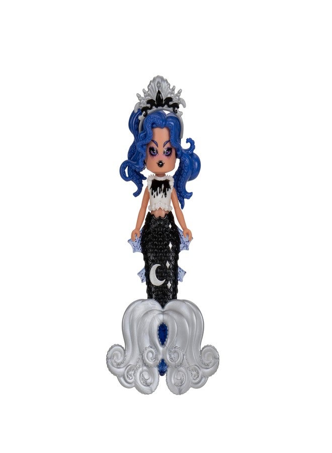 Royale High 3” Dark Mystic Mermaid Fashion Doll - 1 Figure with 9 Fashion Accessories - Virtual Item Code Included - Series 3 - Ages 5+ - Image 2