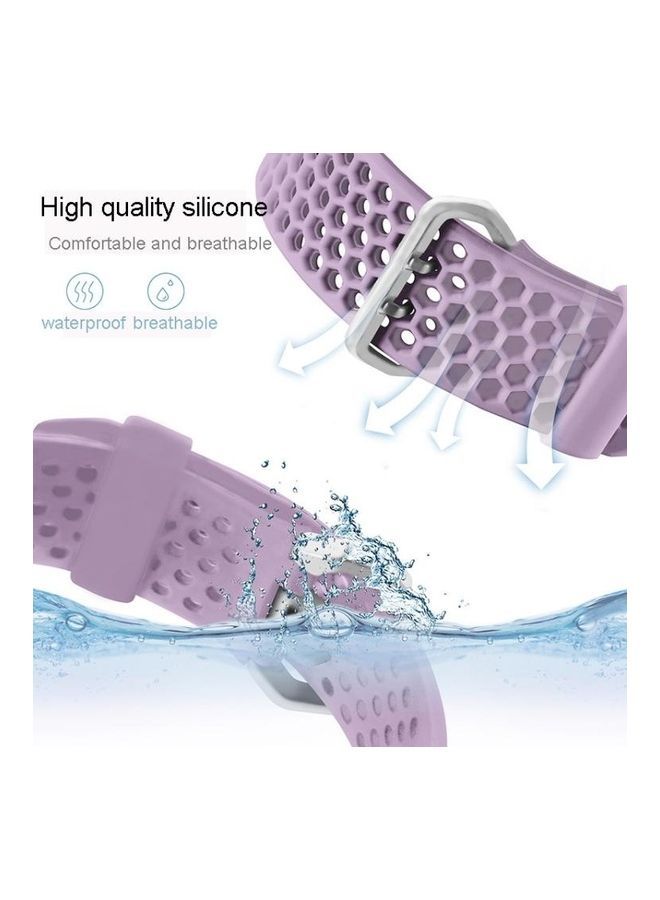 نيبمينينت سوار بديل لساعة أبل سيريس 7/6/5/4/3/2/1/SE مقاس 38/40/41 مم ارجواني فاتح - Image 3