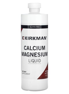 Kirkman Labs Calcium Magnesium Liquid 16 fl oz (473 ml) 