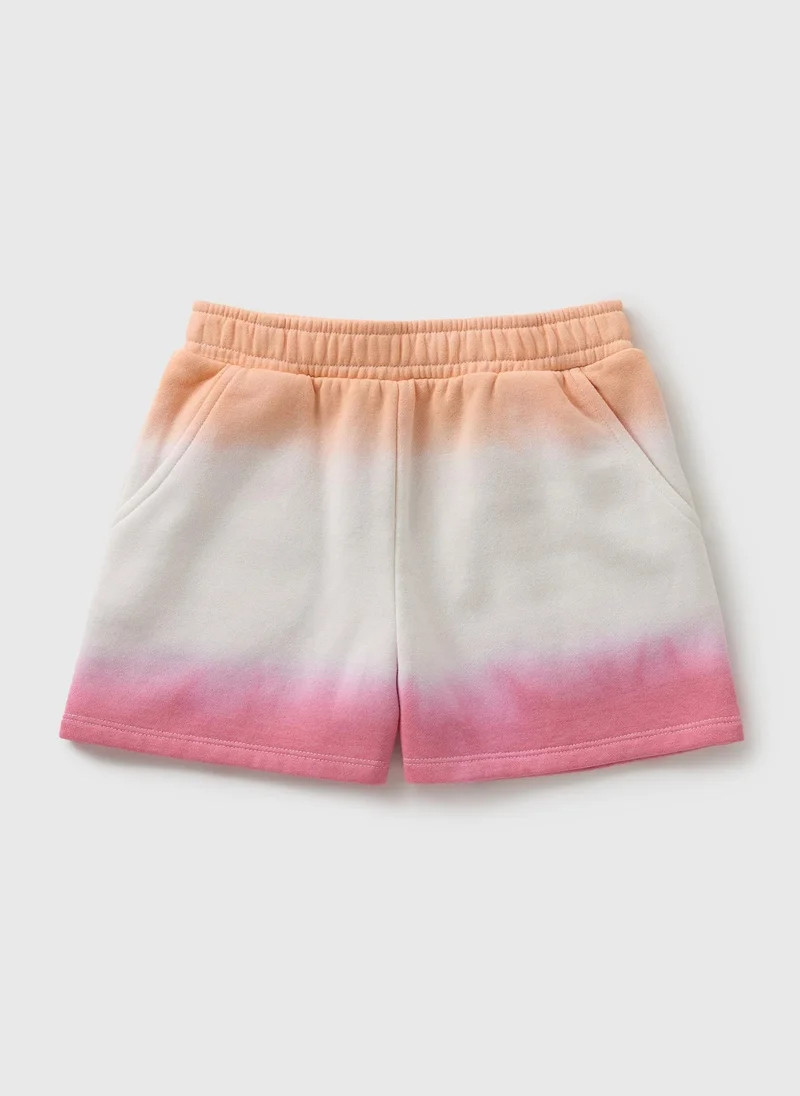 Matalan Girls Pink Tie Dye Shorts