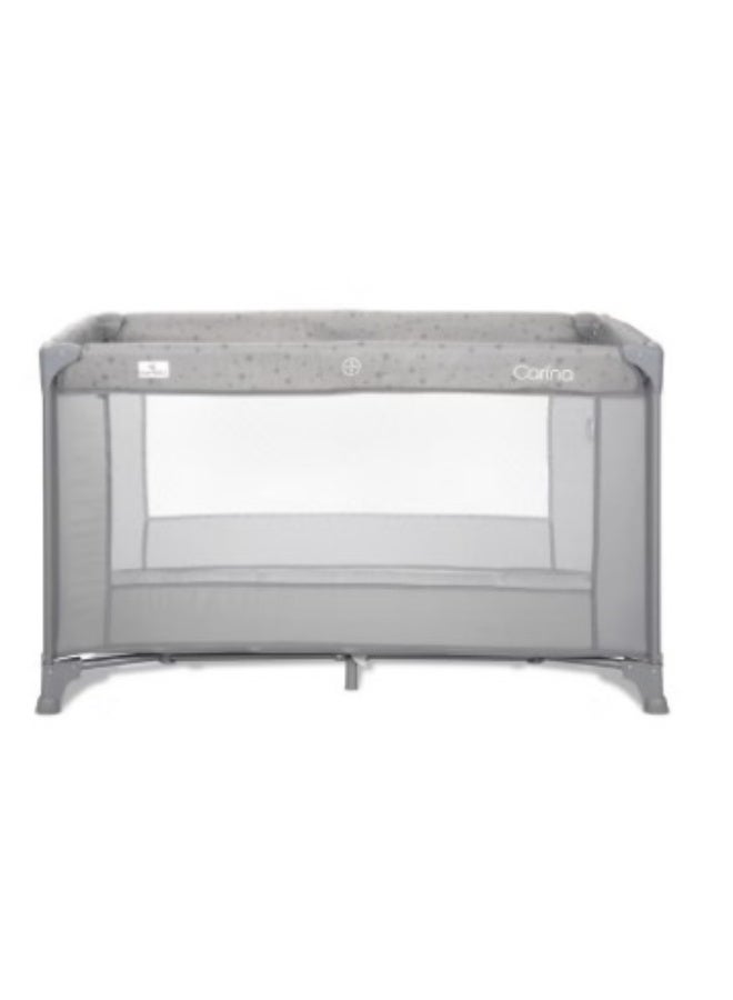 Lorelli  Carina Baby Cot 1 Layer - Grey - Image 2