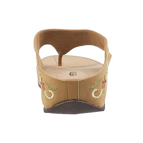 Metro Women Beige Flat Ethnicwear Comfort Chappal UK/6 EU/39 (32-417) - Image 4