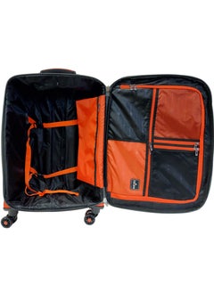 Track Luggage Set Soft Side - Lightweight Expandable Suitcase set of 3 - Trolley Bag for Travel with 4 Double Wheels & TSA Lock (20/24/28 Inches)  - Image 4