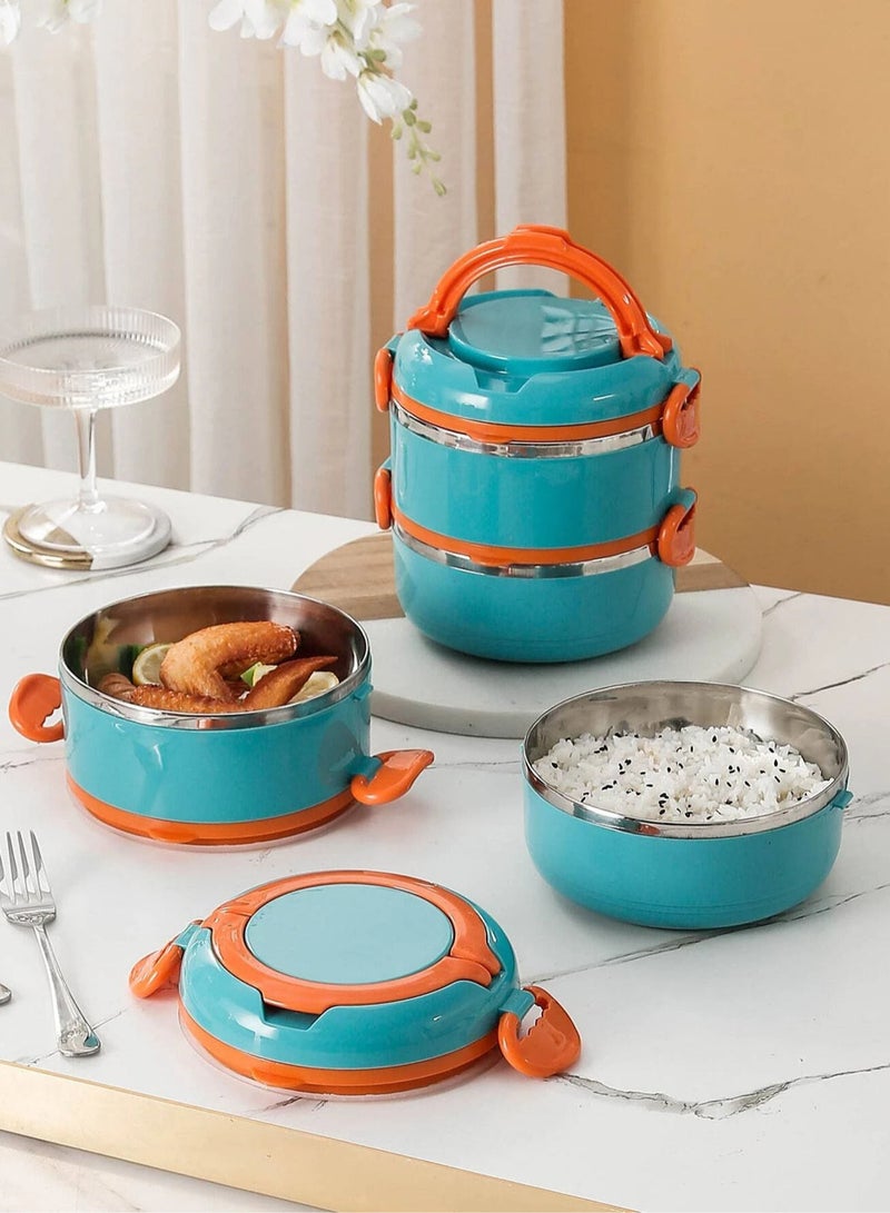 Bento Box Lunch Box Thermal Leak Proof BPA Free Stainless Steel Lunch Box For Kids & Adults - Image 5