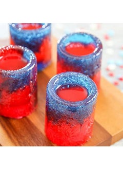 Mishrit Mishrit ice Shot Glass/Ice Cube Tray/Jelly Tray/Chocolate Mold/Silicone Ice Tray/Silicone Ice Shot Glass Mold (Multi Color,Pack of 1)  - Image 5