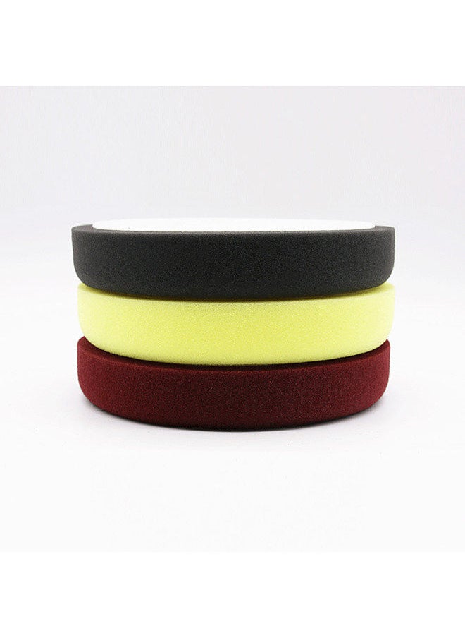 Generic - 1pc Polishing Pad 6 Inches Car Buffing Sponge for Automobiles Yachts Moderate Scratch Oxidation Defect Removal Red Medium Polishing - Image 1