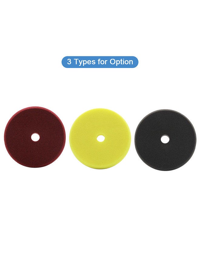 Generic - 1pc Polishing Pad 6 Inches Car Buffing Sponge for Automobiles Yachts Moderate Scratch Oxidation Defect Removal Red Medium Polishing - Image 1