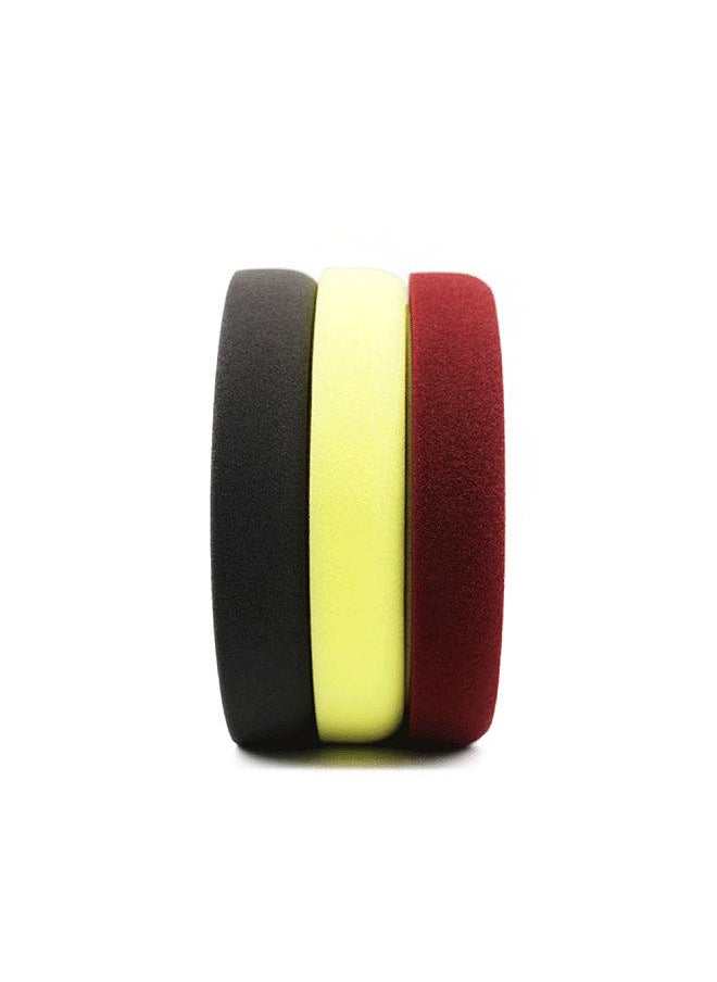 Generic - 1pc Polishing Pad 6 Inches Car Buffing Sponge for Automobiles Yachts Moderate Scratch Oxidation Defect Removal Red Medium Polishing - Image 1