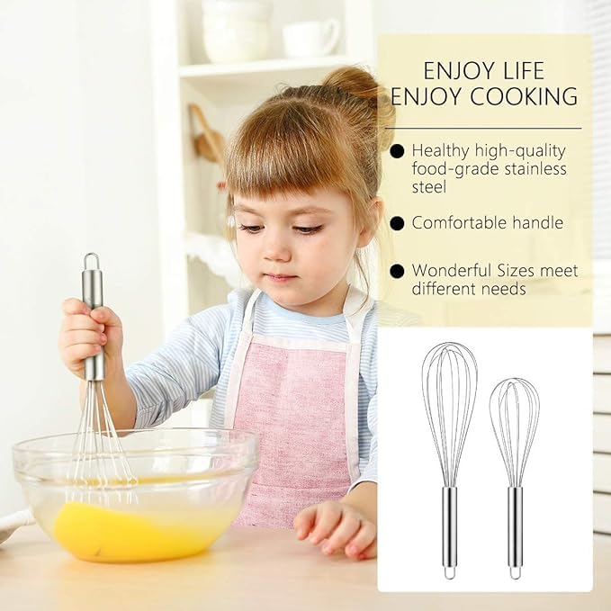 Vipron Kitchen Stainless Steel deep Fry Strainer Potato Masher Whisk Combo of 3 Piece multocolor CUTLERYCOMBO3 - Image 5