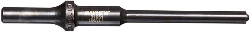 Mayhew Tools 31951HT Pneumatic Roll Pin Punch, 5/16" x 6" Hang Tag, Black Oxide Finish - Image 1