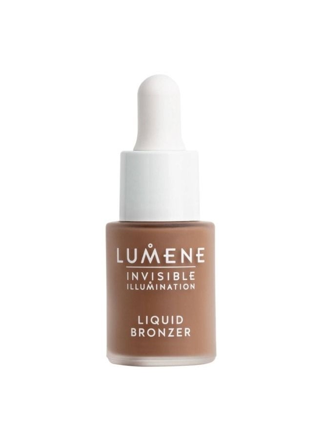 Lumene - Invisible Illumination Liquid Bronzer Deep Glow 15ml - Image 1