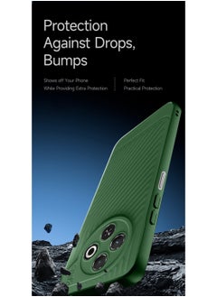 Gear4 Tecno Spark 30C 4G 2024 Gear4 Soft Liquid Silicone with Wavey Texture Case Cover - Dark Green  - Image 4