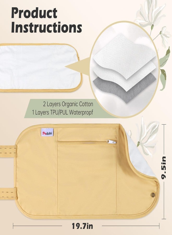 Pedobi Castor Oil Pack Wrap - Organic Cotton Reusable & Highly Absorbent Castor Oil Pack Compress - Image 3