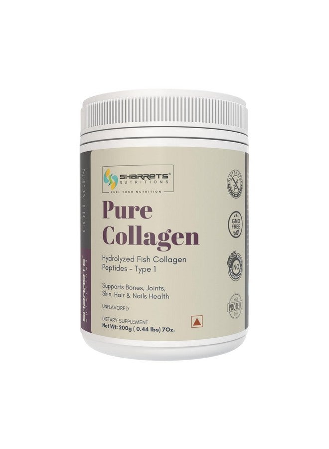 Sharrets Pure Collagen Powder - Hair, Skin, And Nail Beauty Supplement 3 X 200G - Image 2