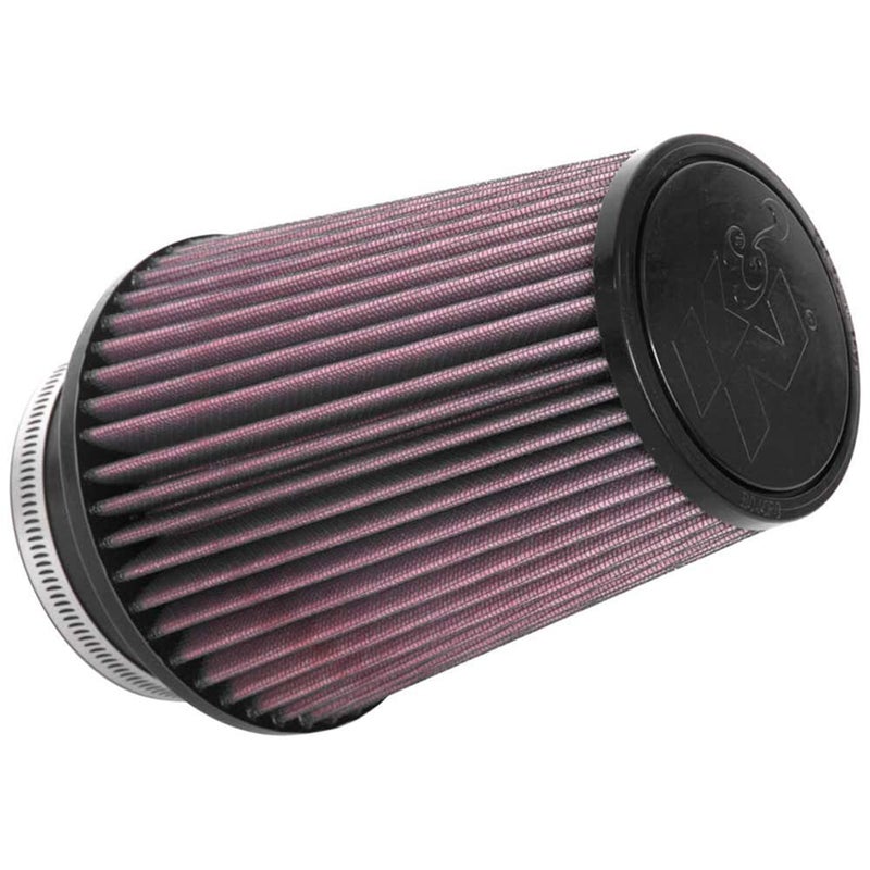 KN HighFlow Original Lifetime Universal ClampOn Air Filter High Performance Premium Washable Flange Diameter 4 In Filter Height 7 In Flange Length 175 In Shape Round Tapered RU4680