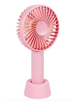 Panvil Portable Rechargeable Fan with Battery and Charger – Lightweight and Stylish Mini Fan for Pocket, Bag, Home, and Office – Compact Personal Cooling Solution for Travel, Work, and Daily Use (Color as per Stock)  - Image 1