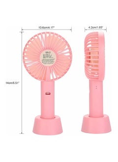 Panvil Portable Rechargeable Fan with Battery and Charger – Lightweight and Stylish Mini Fan for Pocket, Bag, Home, and Office – Compact Personal Cooling Solution for Travel, Work, and Daily Use (Color as per Stock)  - Image 5