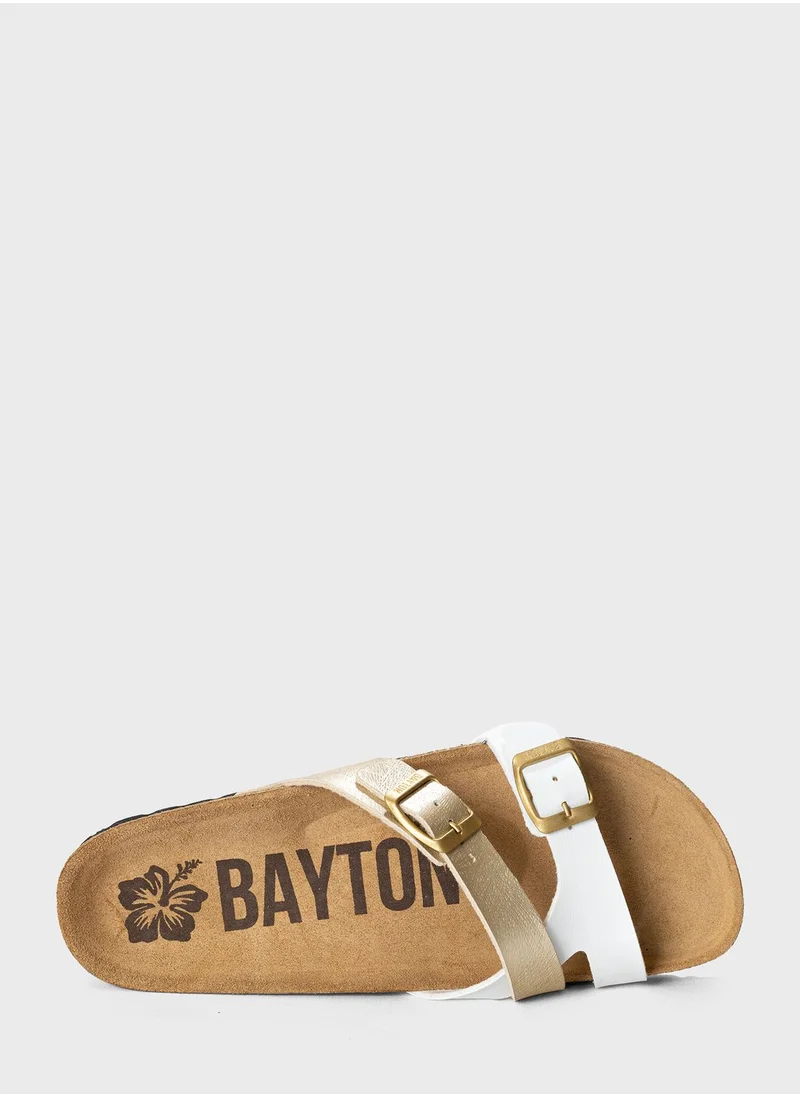 BAYTON Cleo Multi Strap Flat Sandals