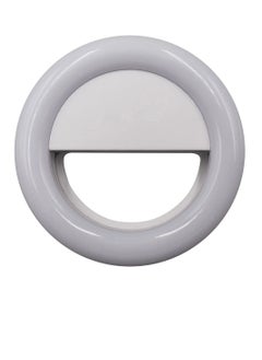 DIGI CORE LED Selfie Ring Light Clip On For Smartphones White  - Image 2