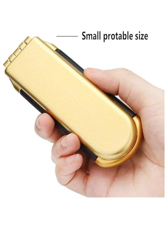 MOXO 2Pcs Hair Brush With Mini MirrorPortable Hair Brush FoldingTravel Folding Pocket Hair Brush for Women GirlsMen Pocket Brush Hair Styling Tools for Toiletry Bag - Image 3