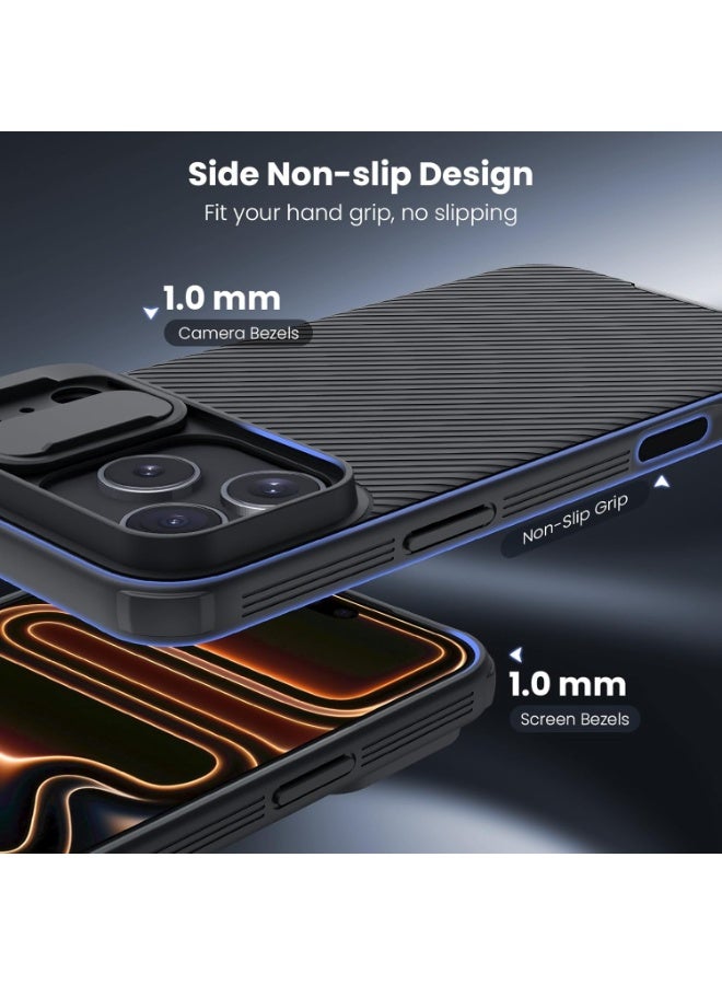 Nillkin Case Cover CamShield Pro  Case With Slide Camera For Iphone 17 Pro Max (Black) - Image 4