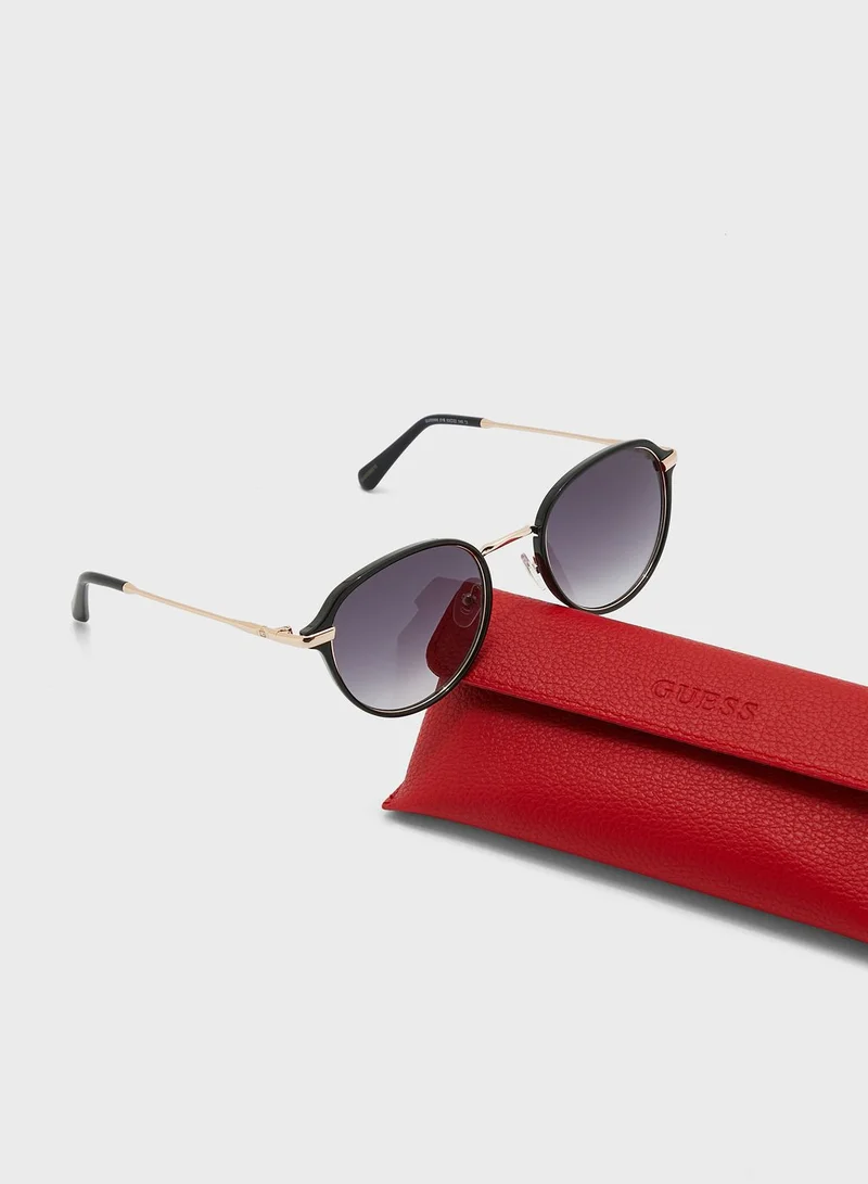 GUESS Injected Shaped Sunglasses