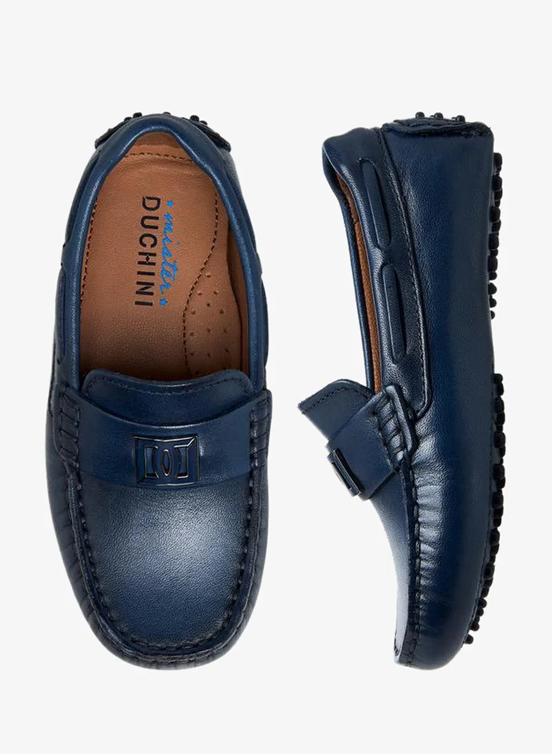 سيد دوتشيني أحذية موكاسين جلدية للأولاد سهلة الارتداء تشكيلة رمضان