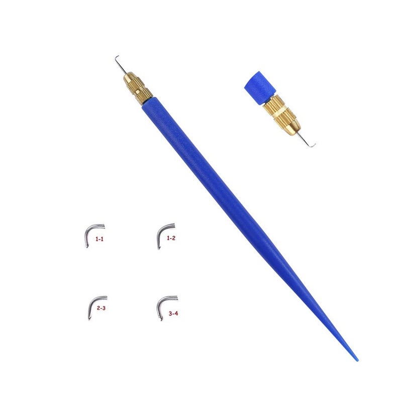 Wig Ventilating Needle Kit Holder 4 pcs Ventilating Needles11122334 for Making Lace Wig