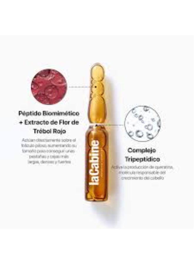 La Cabine 3D Eyelashes and Eyebrows Concentrated Ampoules 2ml x10 - Image 3