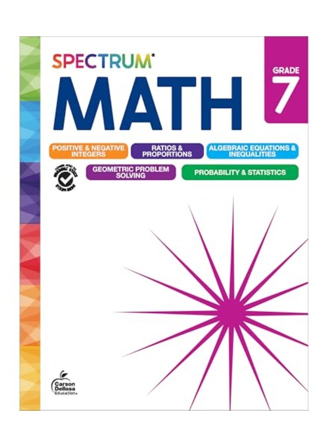 Spectrum Math Workbook Grade 7