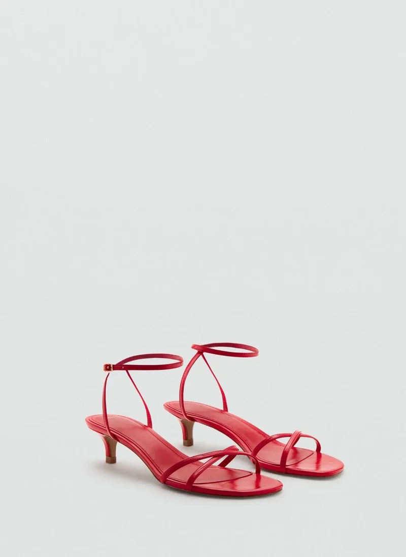 MANGO  Criss-Cross Straps Sandals for Women | Best Price UAE