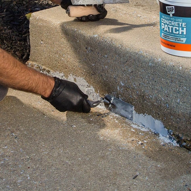 Dap 31084 Concrete Patch Interior and Exterior, 1-Quart , Gray - Image 5