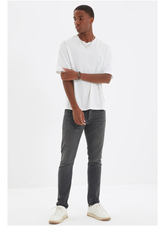 trendyol Gray Skinny Fit Jeans TMNAW22JE0210  - Image 2