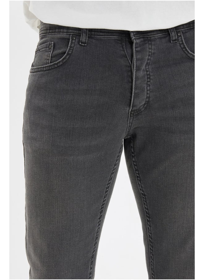 trendyol Gray Skinny Fit Jeans TMNAW22JE0210  - Image 4