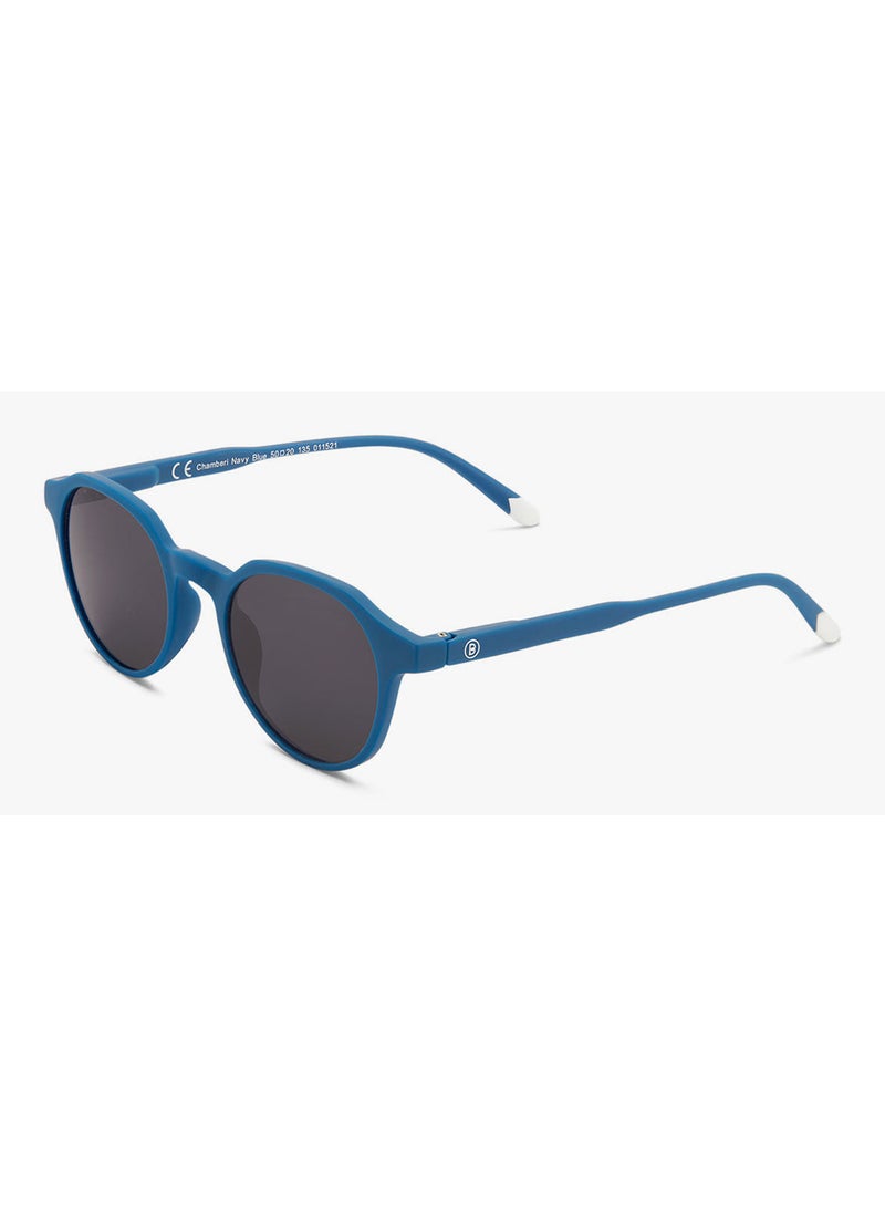 BARNER Chamberi Navy Blue Sun - Unisex  Hexagonal Sunglasses - Image 4