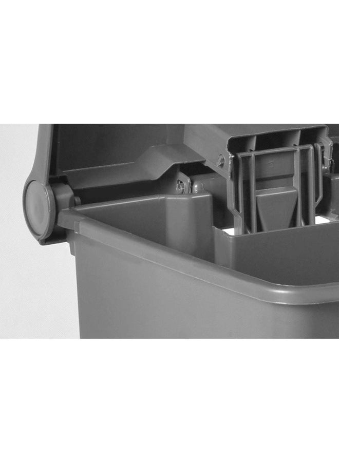 SAQOWARE Saqoclean 45 Litre Waste Bin | Dust Bin | Garbage Bin | Pedal Bin | Trash Bin | Step on Waste Bin with Pedal Dark Grey  - Image 5