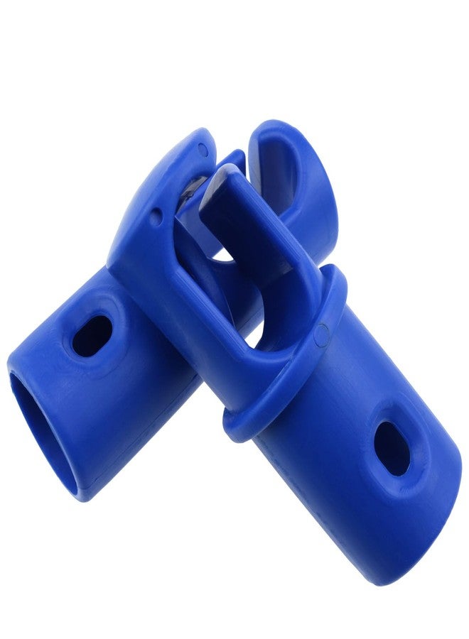 Dsjnf Blue Universal Trampoline Pole Cap Trampoline Pole Covers Trampoline G-Hook Trampoline Enclosure Pole Cap for Net Hook Lightweight Spare Parts 8PCS - Image 5
