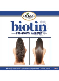 difeel Pro-Growth Biotin Leave in Conditioning Treatment 8 oz. - Large Bottle  - Image 3