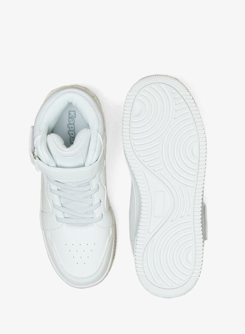 Kappa Boys High Top Lace Up Sneakers - Image 4