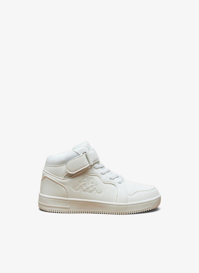 Kappa Boys High Top Lace Up Sneakers - Image 3