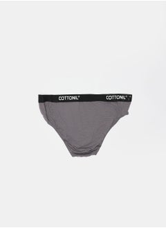 COTTONIL Cottonil Relax Brief For Men - Grey  - Image 2