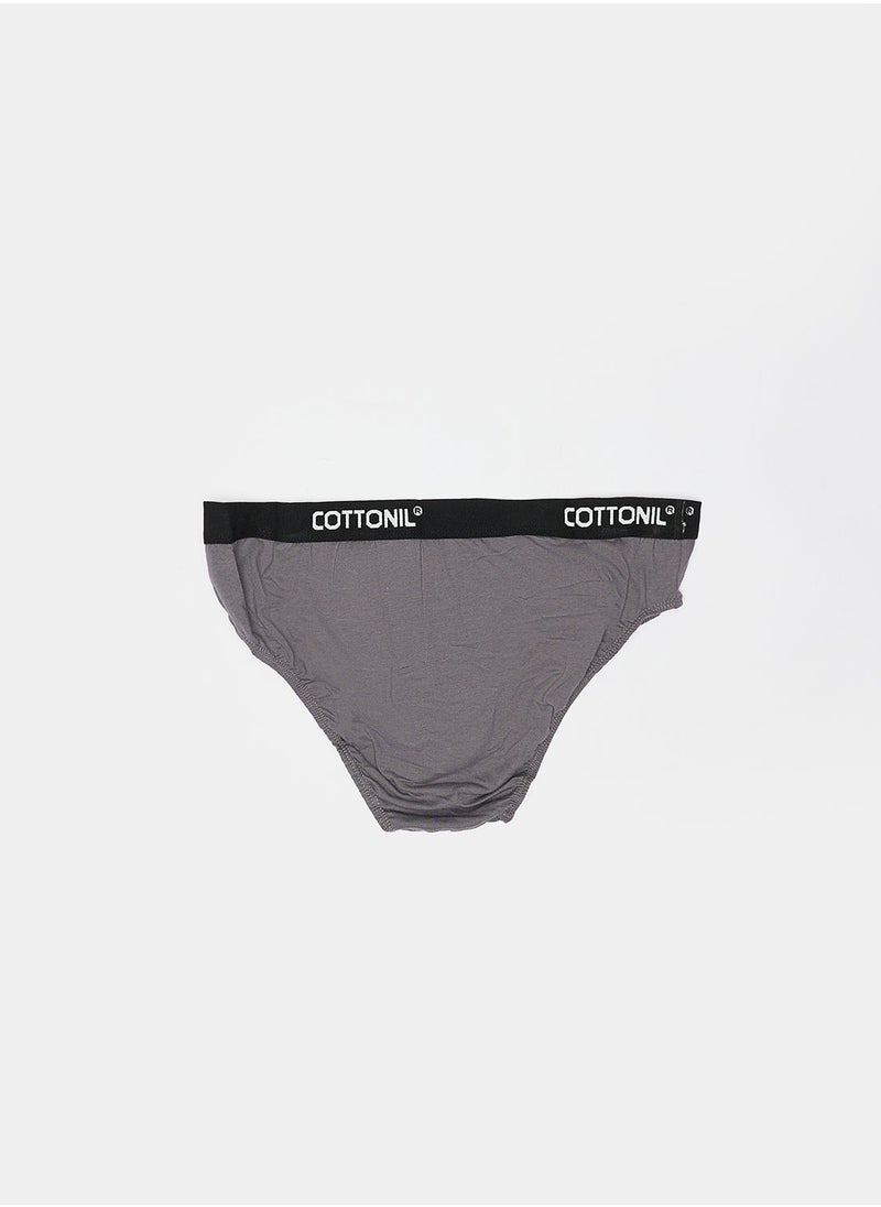 COTTONIL سروال داخلي قطونيل ريلاكس للرجال - رمادي؛M  - Image 2